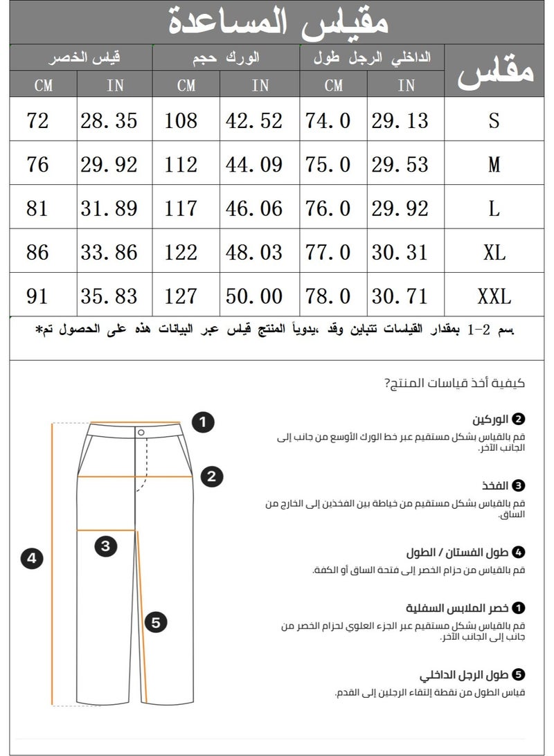 بنطلون كارغو رجالي كاكي متعدد الجيوب بساق مستقيمة ورباط كاجوال - Image 5